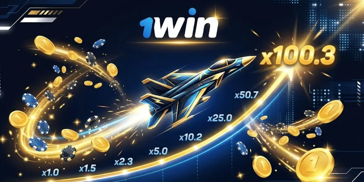 1win JetX կրաշ-խաղի ինտերֆեյսը՝ աճող բազմապատկիչով և արագ շահումների հնարավորությամբ Հայաստանում։